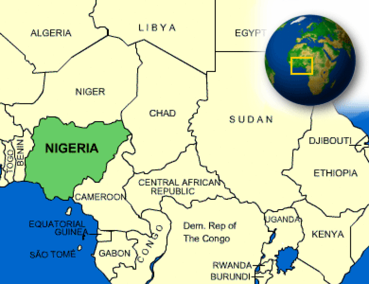 Nigeria -map